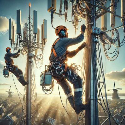Telekomunikacijų antenų montuotojai ir elektrikai – darbas Nyderlanduose